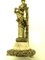 Lámpara Putto Cherub antigua de bronce y mármol, década de 1890, Imagen 4