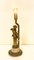 Antike Putto Cherub Lampe aus Bronze & Marmor im Stil von Kinsburger, 1890er 2
