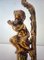 Antique Bronze & Marble Lamp Putto Cherub in the style of Kinsburger, 1890s 16