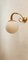 Brass Wall Light with Glass Sphere 4