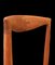 Dining Chairs in Teak by Arne Vodder for Vamo Sønderborg, Denmark, 1960s, Set of 6 16