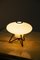 Lampe de Bureau en Verre Opalin de Stilux Milano, 1950s 6