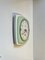 Pastel Green Porcelain Wall Clock from Junghans, Germany, 1950s 2