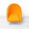 Shell Armchairs in Orange, 1960s, Set of 2, Image 6