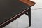 Dutch Wood and Black Leather Coffee Table, 1960s, Image 15