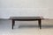 Dutch Wood and Black Leather Coffee Table, 1960s 5