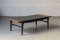 Dutch Wood and Black Leather Coffee Table, 1960s 1
