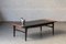 Dutch Wood and Black Leather Coffee Table, 1960s 2