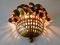 Mid-Century Modern Sconce Fruit Basket by Lucienne Monique, Italy, 1960s 12