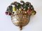 Mid-Century Modern Sconce Fruit Basket by Lucienne Monique, Italy, 1960s, Image 11