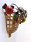 Mid-Century Modern Sconce Fruit Basket by Lucienne Monique, Italy, 1960s, Image 5