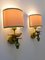 Mid-Century Modern Sconces Sparrow by Lucienne Monique, Italy, 1970s, Set of 2 7