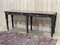 Jeweler's Console Table in Oak and Fir, Early 20th Century 4