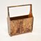 Vintage Lacquered Goat Skin Magazine Rack by Aldo Tura, 1970s 3