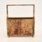 Vintage Lacquered Goat Skin Magazine Rack by Aldo Tura, 1970s, Image 5