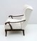 Mid-Century Modern Armchair in Walnut and Boucle by Paolo Buffa, Italy, 1950s, Image 7