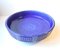Blue Centerpiece Ceramic Bowl by Per Linnemann-Schmidt for Palshus, 1970s 5