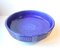 Blue Centerpiece Ceramic Bowl by Per Linnemann-Schmidt for Palshus, 1970s 2