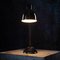 Bauhaus Enamel Desk Lamp in Black from HLX Hellux Hannover, 1920s 4