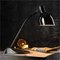 Bauhaus Enamel Desk Lamp in Black from HLX Hellux Hannover, 1920s, Image 2
