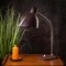 Lámpara de escritorio Bauhaus de baquelita marrón de Nolta-Lux, años 30, Imagen 3