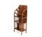 Art Nouveau Oak Magazine Rack, 1890s 5