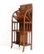 Art Nouveau Oak Magazine Rack, 1890s 3