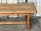 French Bleached Oak Farmhouse Dining Table, 1925 14