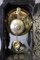 Louis XV Uhr in Braun und Messing Intarsien, 1880 3