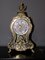 Louis XV Uhr in Braun und Messing Intarsien, 1880 13