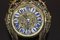 Louis XV Uhr in Braun und Messing Intarsien, 1880 11