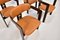 Italian Pamplona Chairs by Augusto Savini for Pozzi, 1970s, Set of 4 6