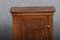 Small Antique Baroque Walnut Wall Cabinet, 1750s 28