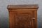 Small Antique Baroque Walnut Wall Cabinet, 1750s, Image 28