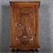 Small Antique Baroque Walnut Wall Cabinet, 1750s 11