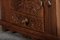 Small Antique Baroque Walnut Wall Cabinet, 1750s 27
