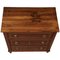Small Antique Louis XVI Chest of Drawers in Walnut, 1780s 4