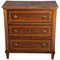Small Antique Louis XVI Chest of Drawers in Walnut, 1780s 1