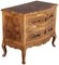 Small Antique Baroque Chest of Drawers in Walnut, 1800s, Image 2