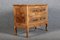 Small Antique Baroque Chest of Drawers in Walnut, 1800s 7
