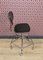 Swivel Office Chair in Chrome & Leatherette, 1960s, Image 4