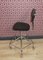Swivel Office Chair in Chrome & Leatherette, 1960s, Image 5