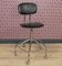 Swivel Office Chair in Chrome & Leatherette, 1960s, Image 1