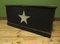 Antique Black Painted Blanket Chest with Star 8