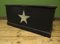 Antique Black Painted Blanket Chest with Star, Image 8