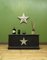 Antique Black Painted Blanket Chest with Star, Image 6