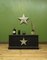 Antique Black Painted Blanket Chest with Star 15