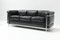 Vintage LC-2 in Black Leather by Le Corbusier for Cassina, 1978, Set of 2 31