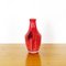 Vaso vintage rosso, anni '60, Immagine 1