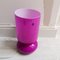 Scandinavian Modernist Handmade Fuchsia Pink Glass Lykta Table Lamp from Ikea, 1990s 4